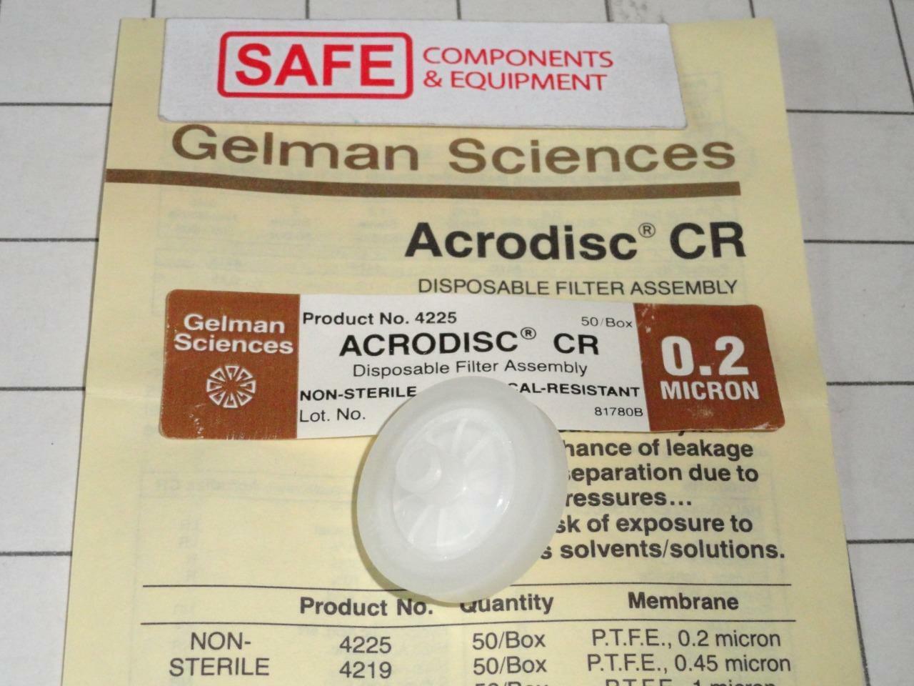 Acrodisc® Syringe Filter 4225 0.20µm 25mm Dia Minispike Out PTFE Membrane X34-11