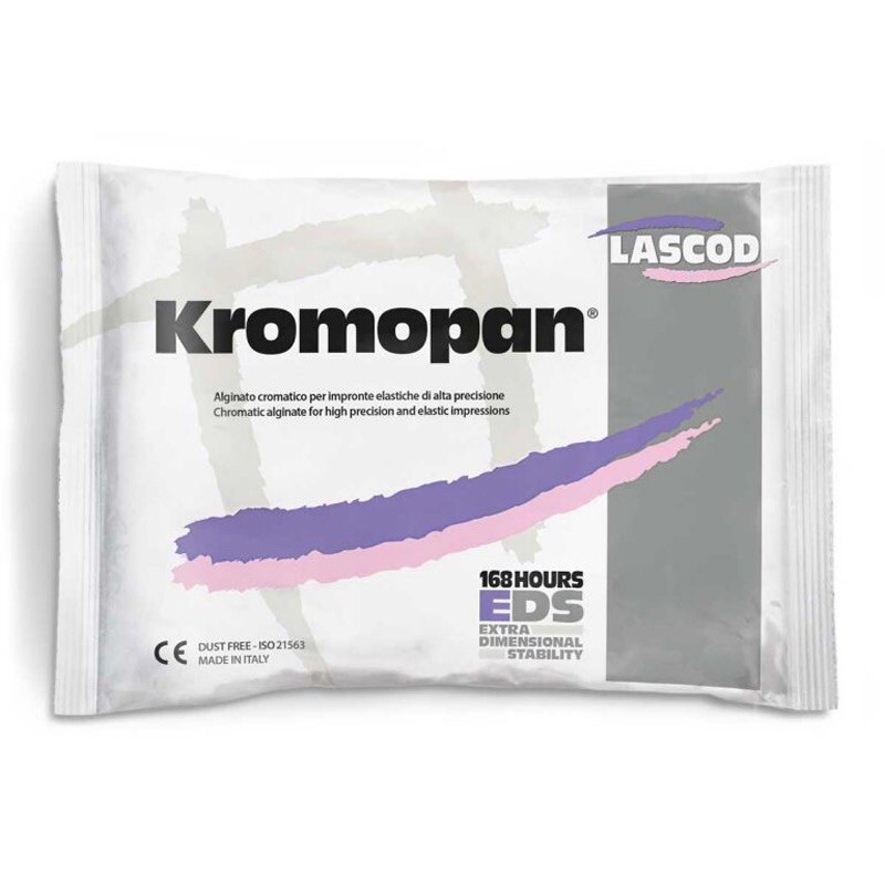 3 Pack Chromatic Kromopan Alginate Fast Dental Impression Material Color-Change