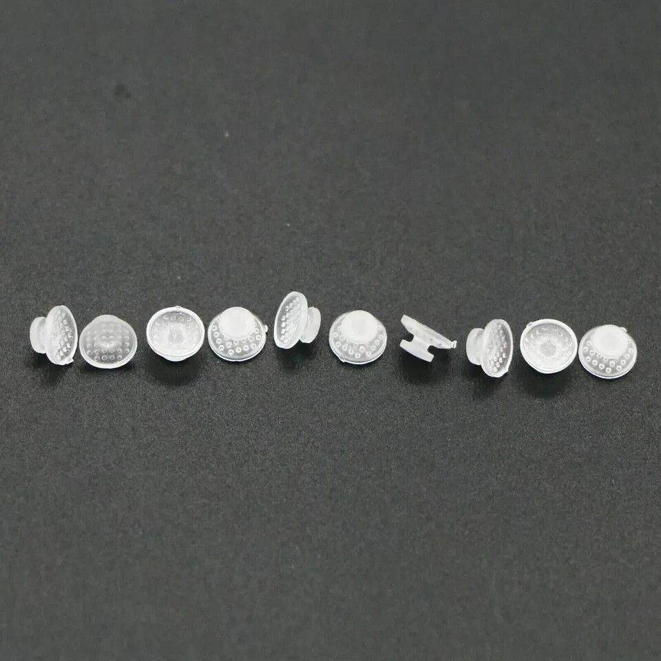 Dental Lingual Button Ceramic Clear Invisable Retainer Aligner Bondable Round