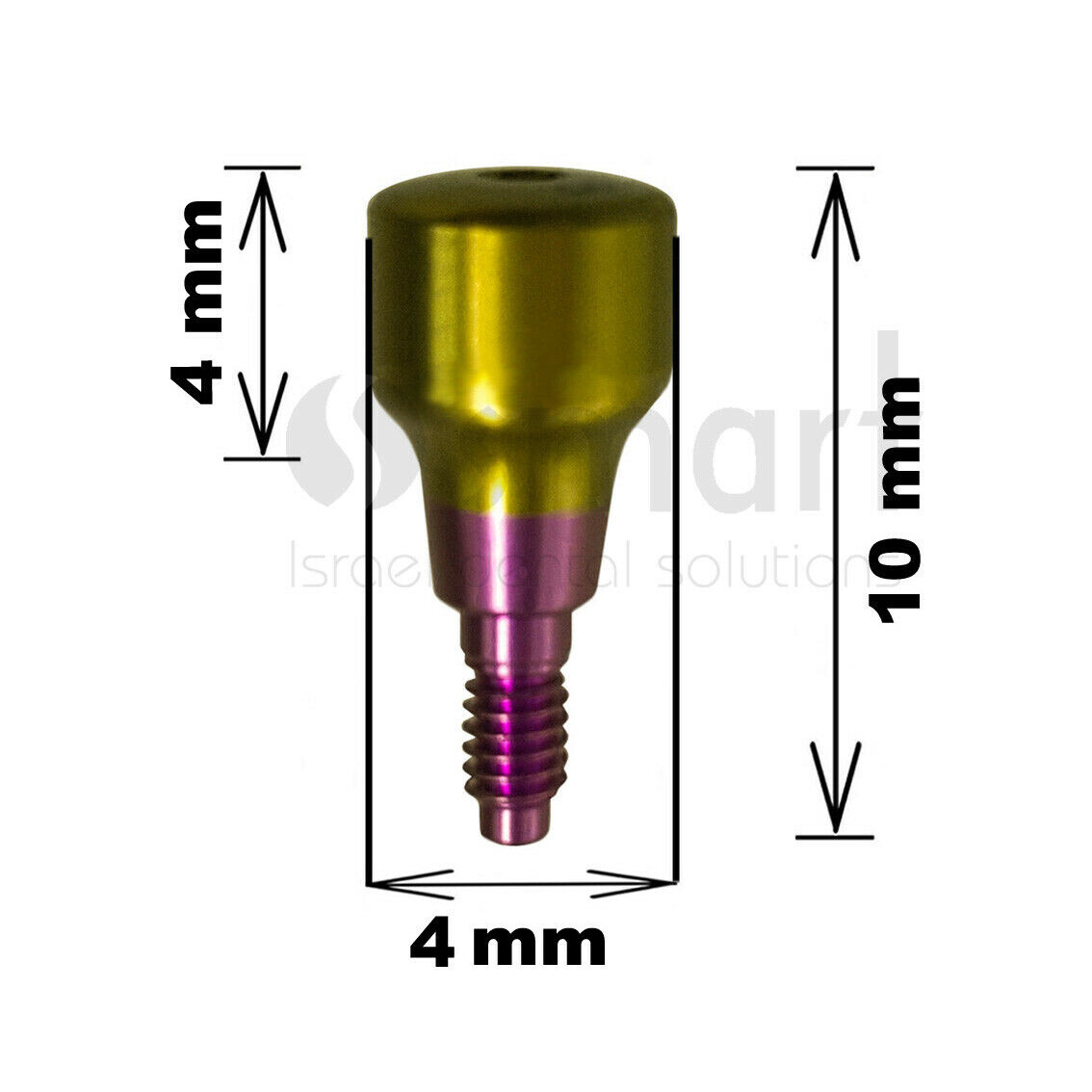 Lot x 10 Healing cap MIS conical V3 C1 SP Fit abutment 4 mm only!