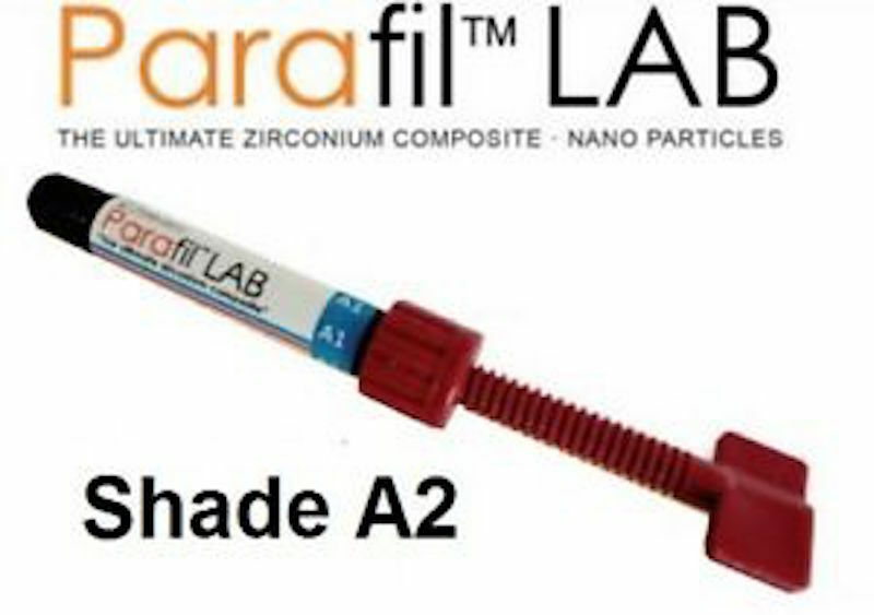 Parafil LAB 4.5g Zirconium Composite Shade A2 for Crown Bridge I & V EXP:2024-04