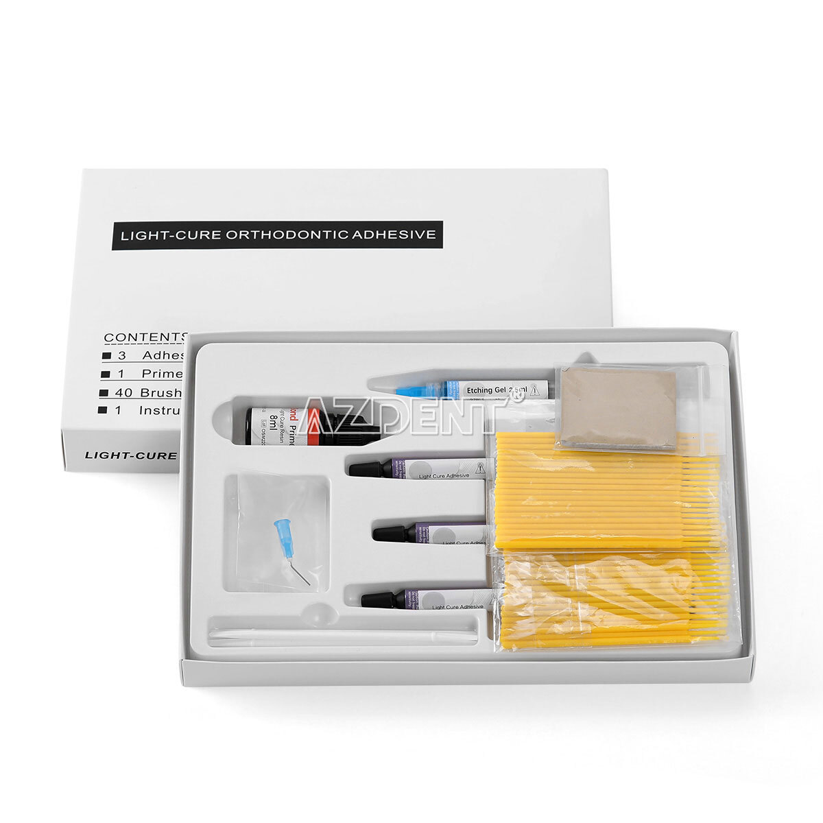 Dental Orthodontic Light Cure Bracket Bonding Adhesive /Etching Gel
