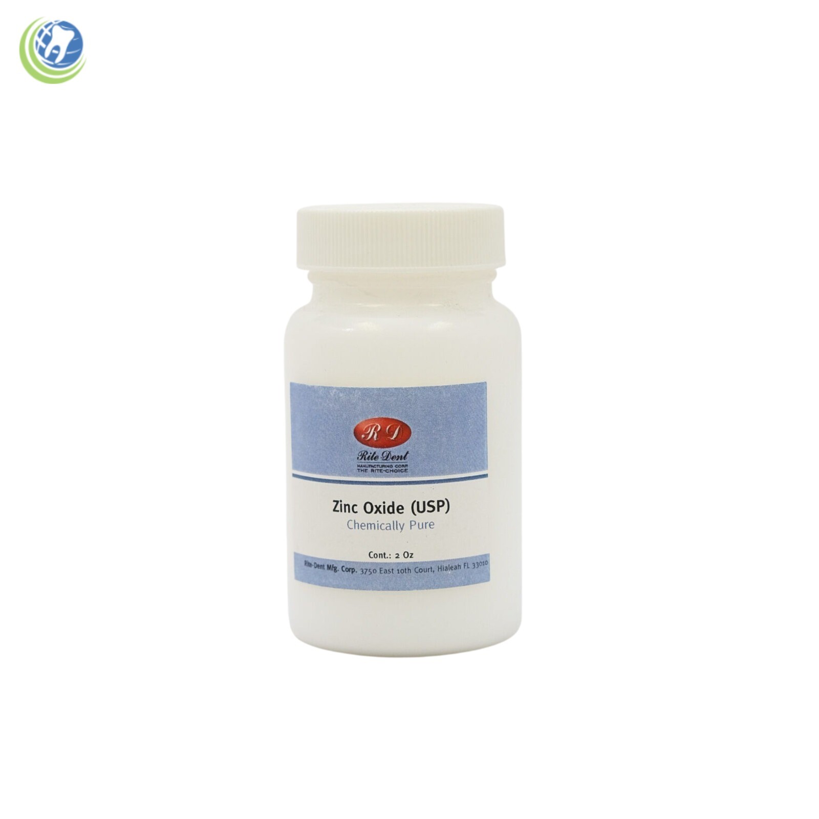 Zinc Oxide Powder USP Grade 99.99% Pure 2oz (57 gr.) Bottle Non Nano 325 Mesh