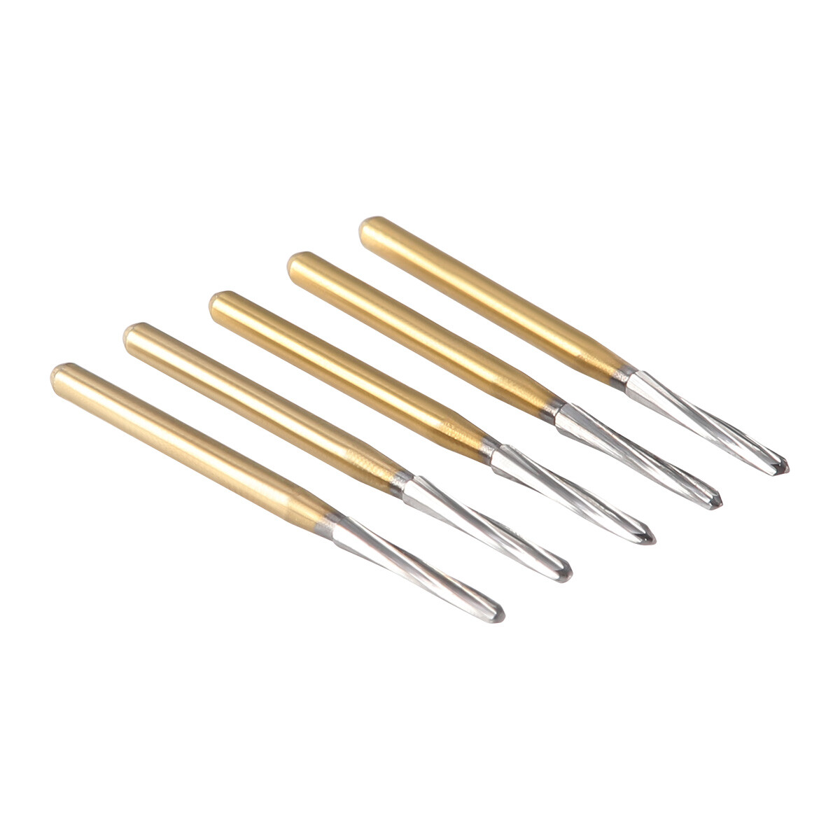 5Pcs AZDENT Dental Endodontic Tungsten Carbide Burs FG 1.6mm Root Canal Endo-Z