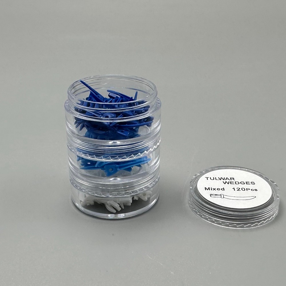 Dental Tulwar Wedges Sectional Matrices System Use Plastic Diastema Wedge Refill