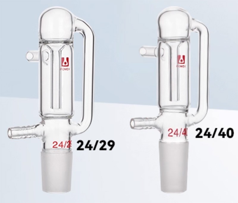 Glass Bubble Diffuser Anti-Backflow Oil Bubbler High Temp Resistant Lab Use