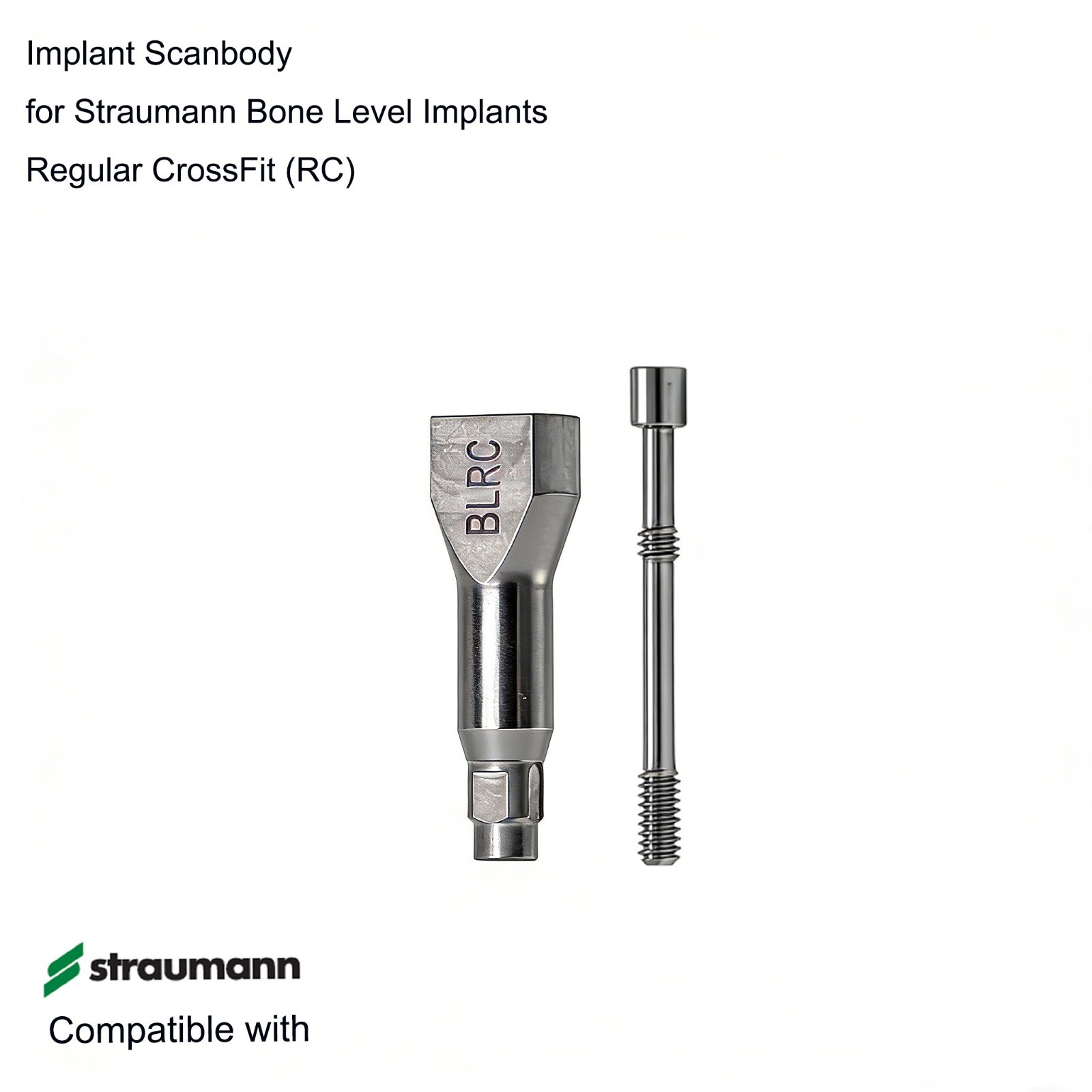 Dental Scanbody CAD/CAM Libraries NC/RC For ITI Straumann BL/BLT Implant System
