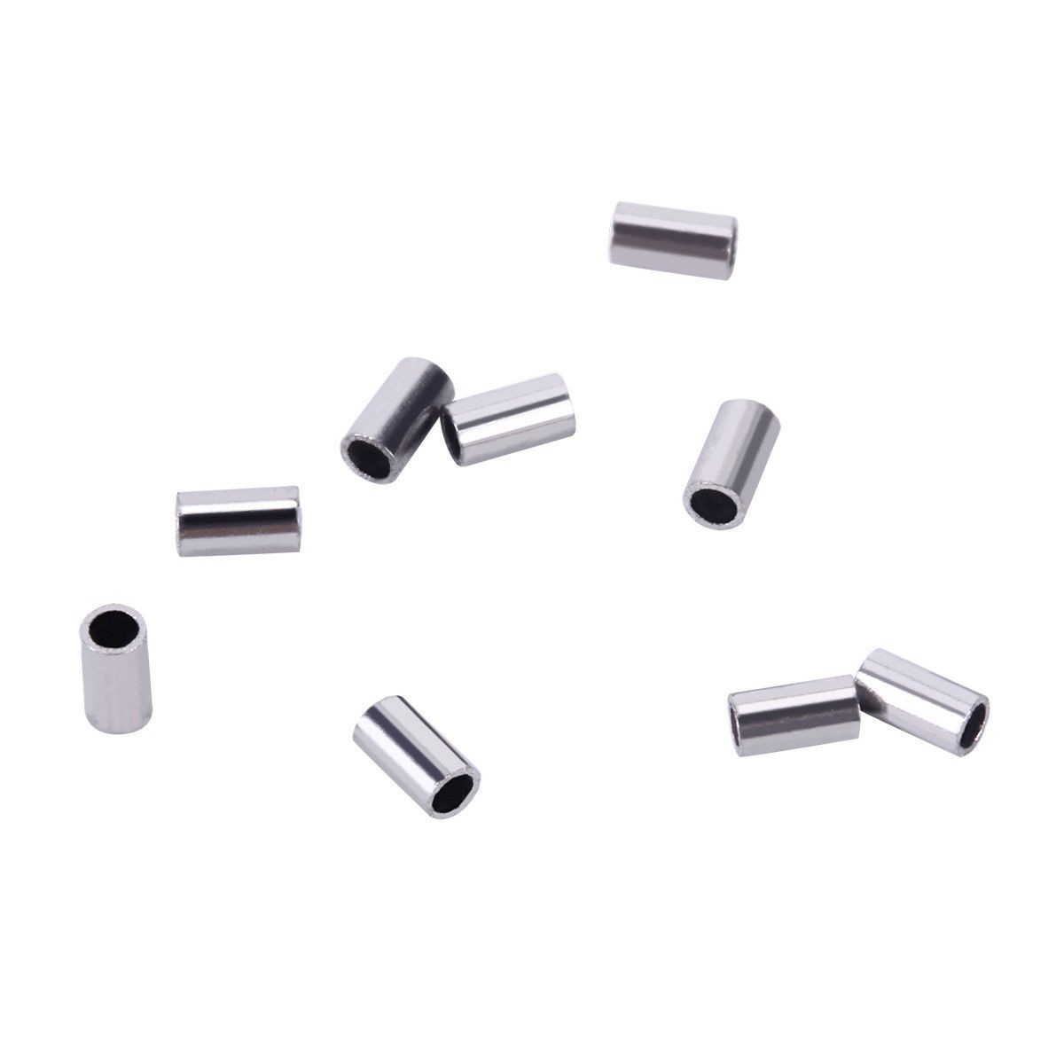 10Pc/Pack Dental Ortho Lingual Button Bondable Crimpable Hook Tube Small / Large