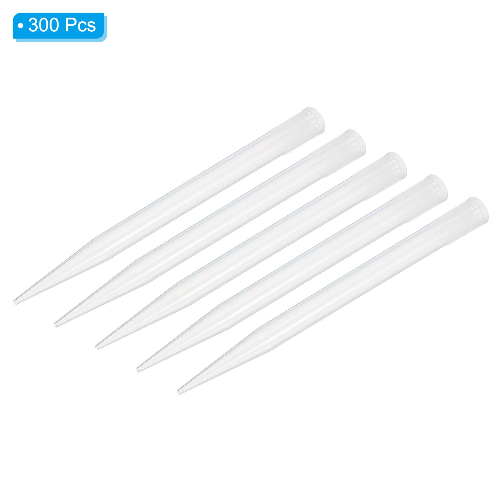 5ml Pipette Tips, 300 Pcs Plastic Autoclavable Universal, White