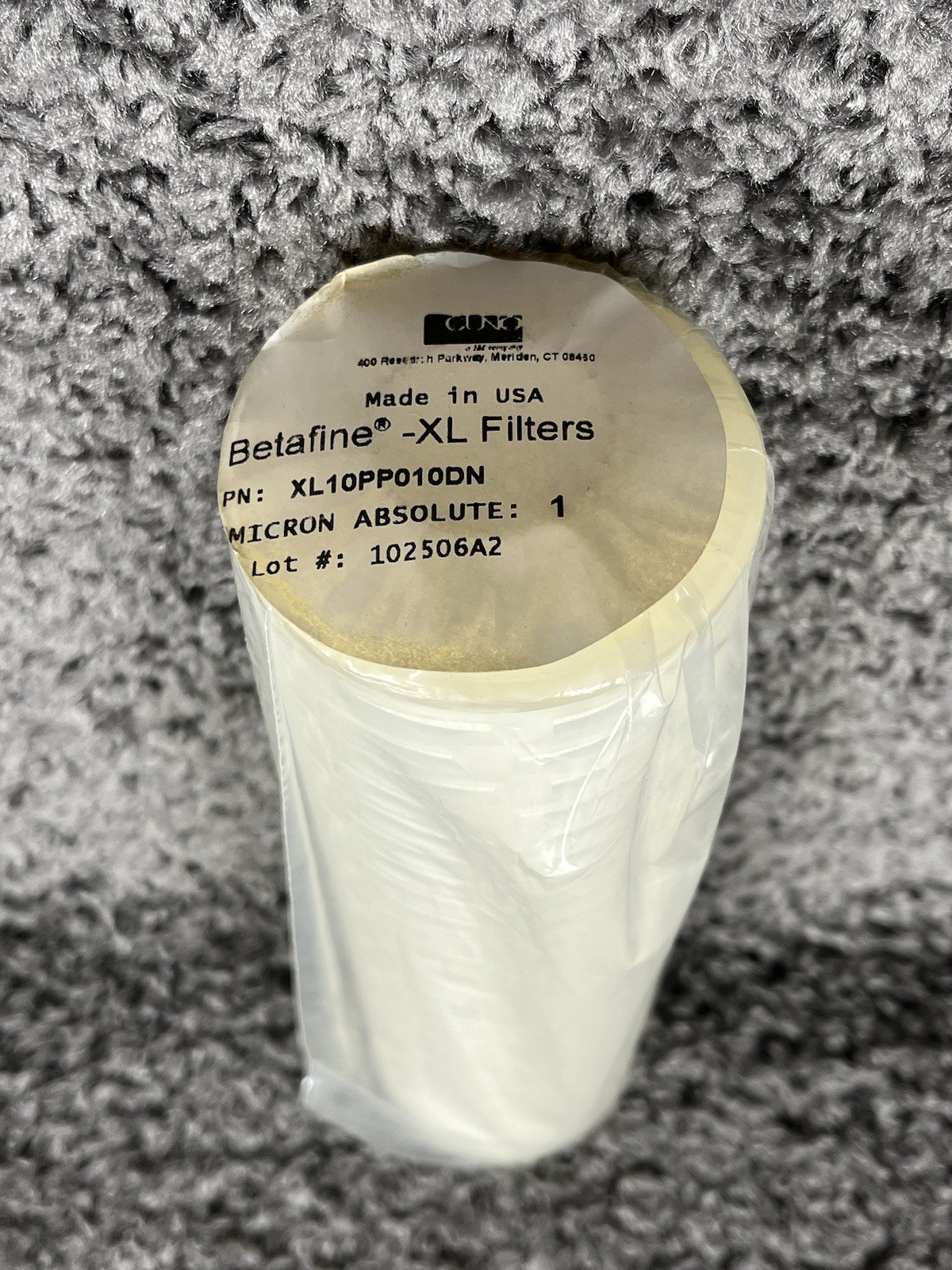 Betafine – XL Filter Micron Absolute: 1 PN XL10PP010DN