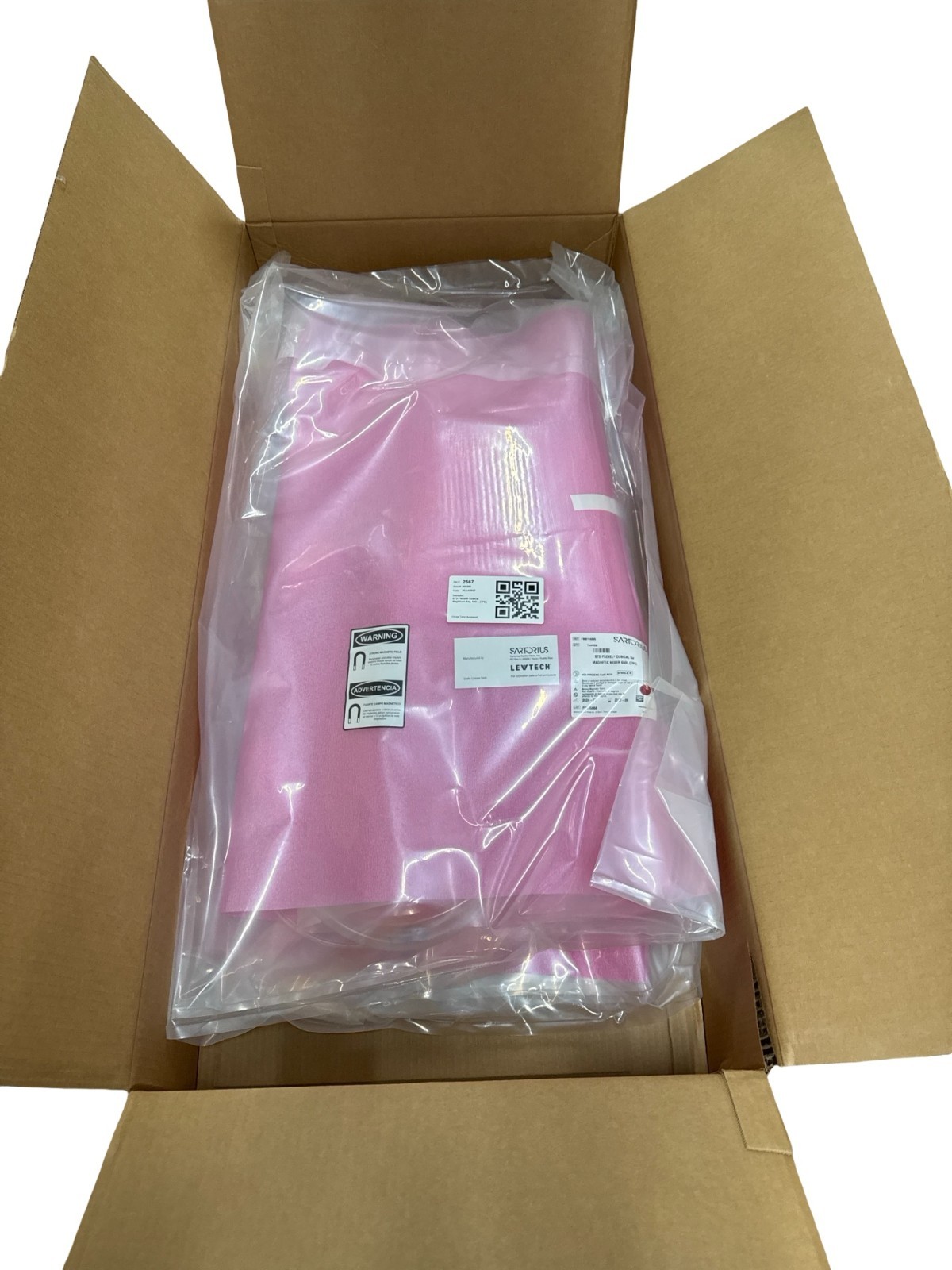 Sartorius Flexel Cubical MagMixer Bag 650L TPE Sterile LevTech FMB114895