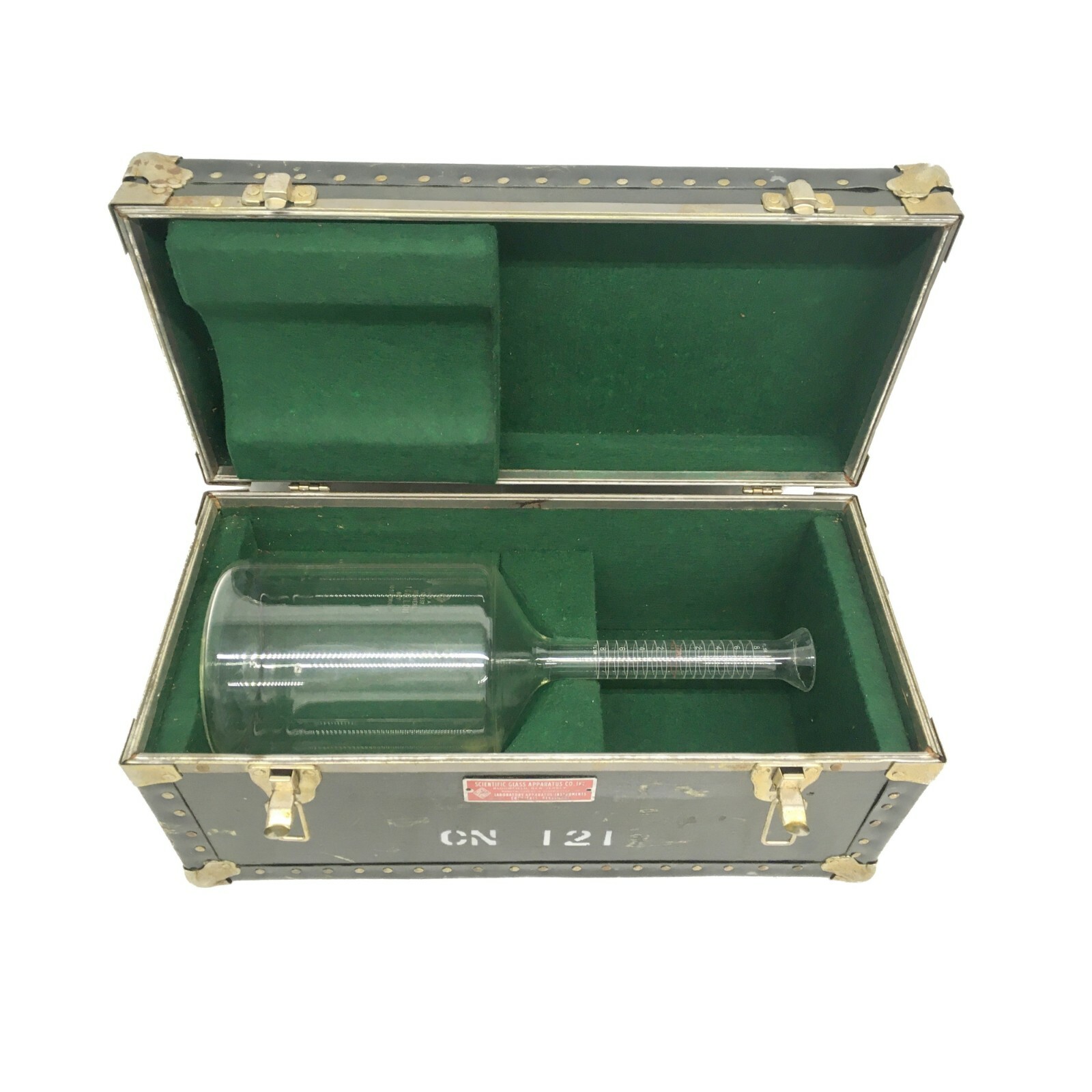 Scientific Glass SGA 337 1 Gallon Laboratory Glassware Vessel w/ Fitted Case #2