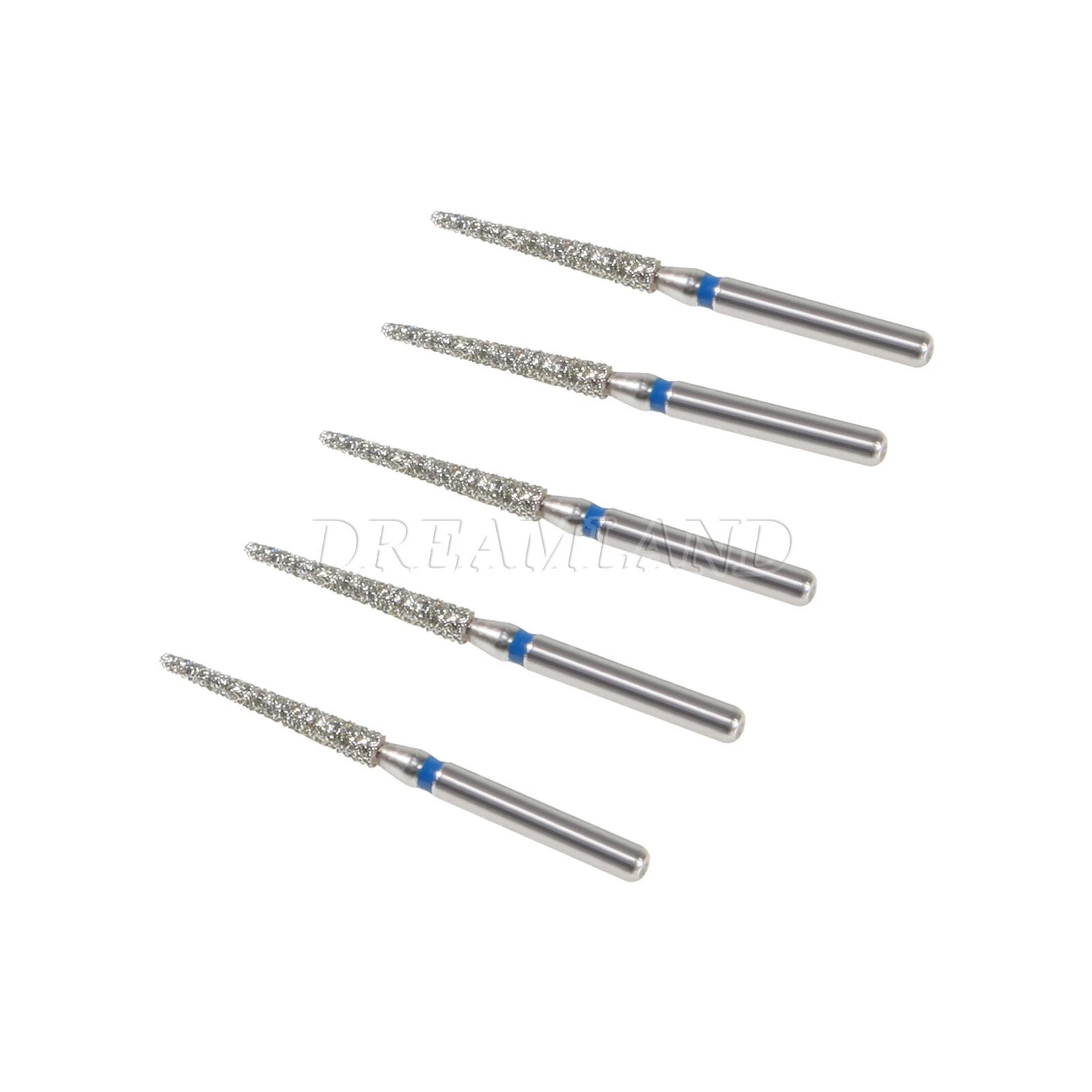 50x Dental Diamond Burs TR-11 for High Speed Handpiece Turbine 1.6mm Free Ship