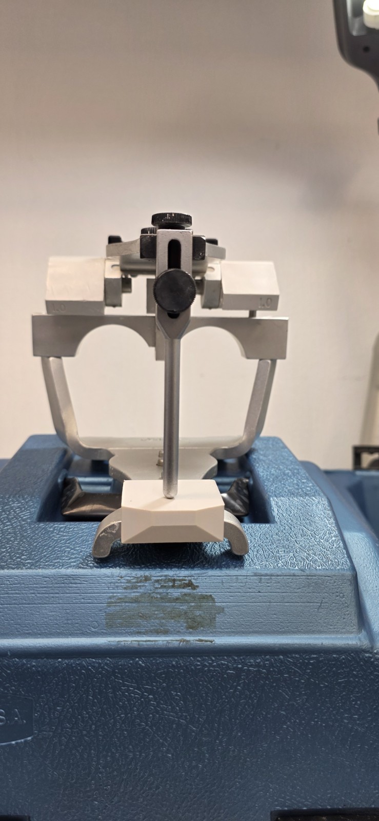 2 Denar Dental Articulator System w/ Case Semi Adjustable Lab Equipment Made in