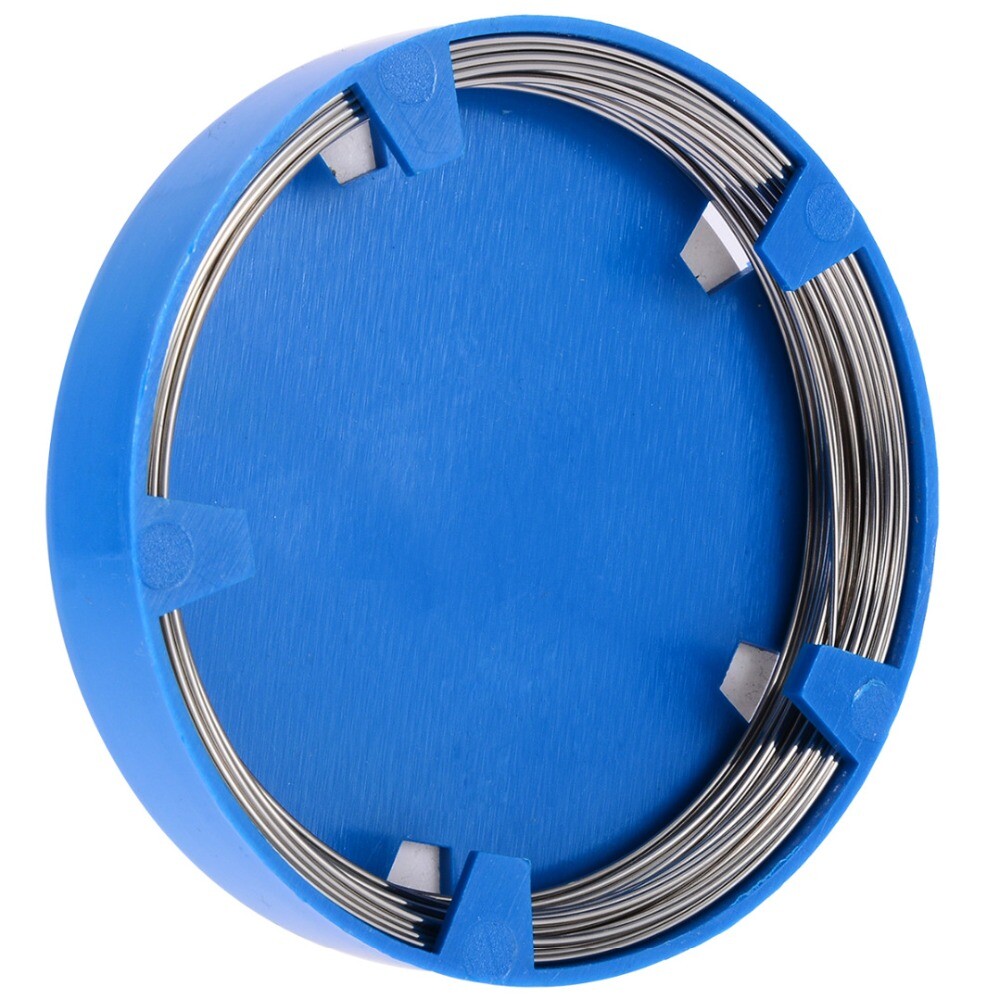2 Rolls Dental Orthodontic Stainless Steel Arch Wire 0.5-1.8mm Round 10 Size
