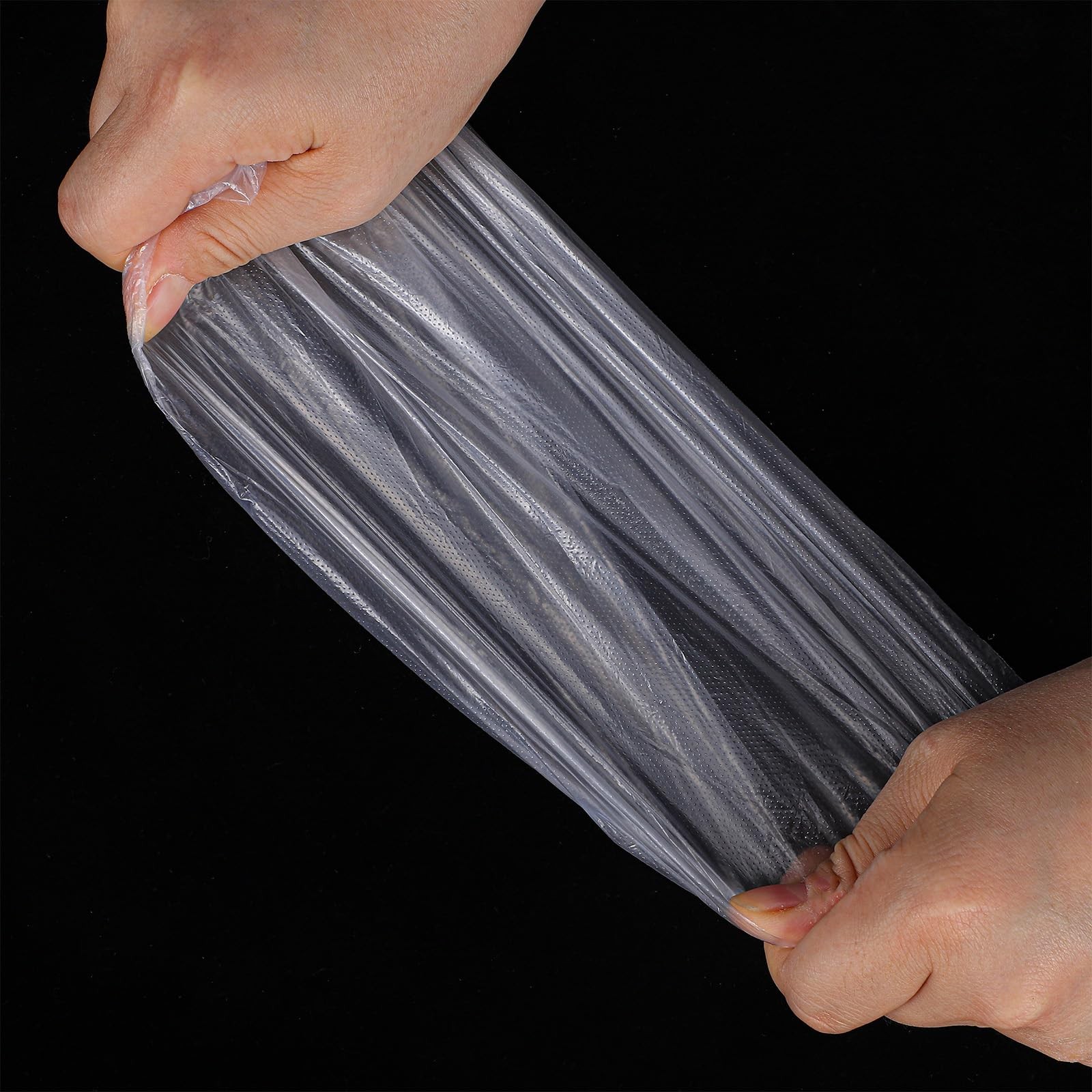 50Pcs Disposable Dressing Gutting Gloves Plastic Full Arm Shoulder Length Gloves
