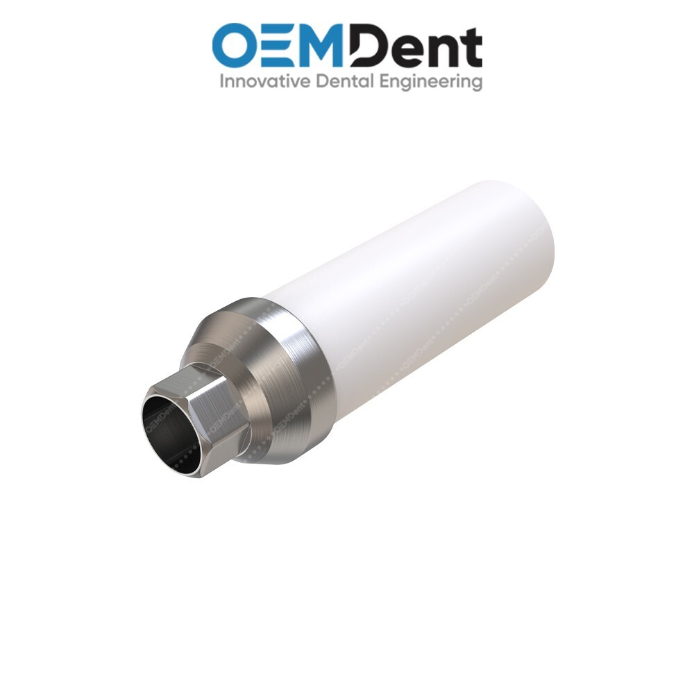 Wide Custom Titanium Prosthetic (UCLA) – Alfa Gate® Int Hex 2.42mm Compatible