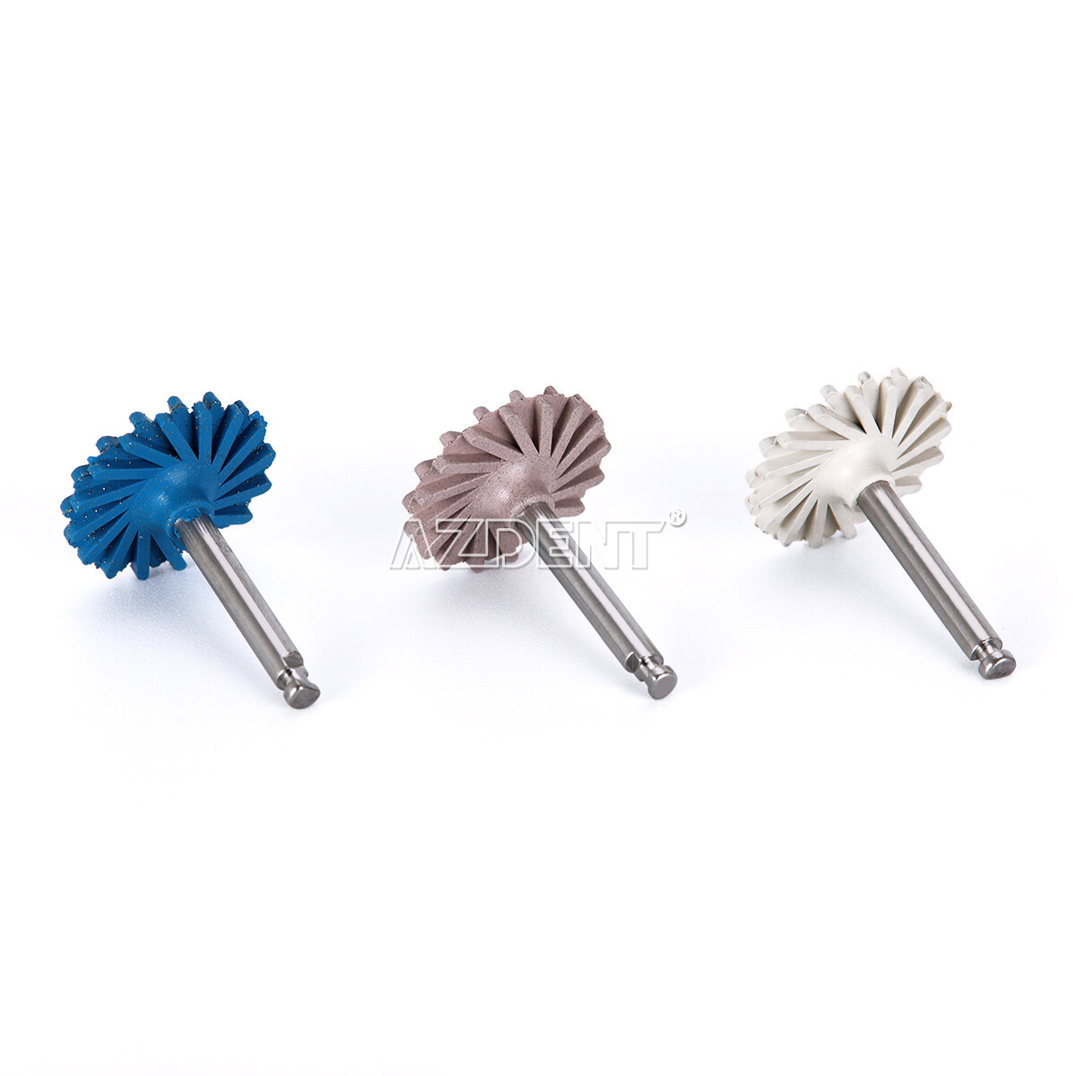 6Pcs Dental Composite Diamond System RA disc 14mm wheel polishing For Handpiece