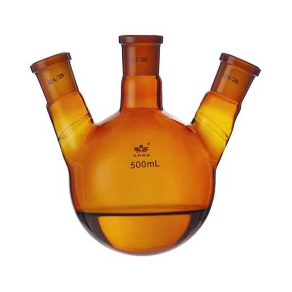 5ml – 1000ml Amber Round Bottom Boiling Flask with Standard Joints Lab Supply ca