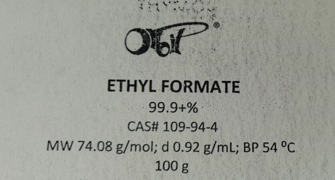 ETHYL FORMATE (99.9+%) 100 grams [CAS#109-94-4] Fragrance Aroma Research Reagent