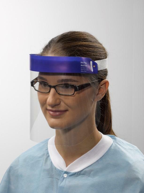 Palmero 1964 Disposable Full Face Safety Shield 6″ Length Disposable 24/Pk