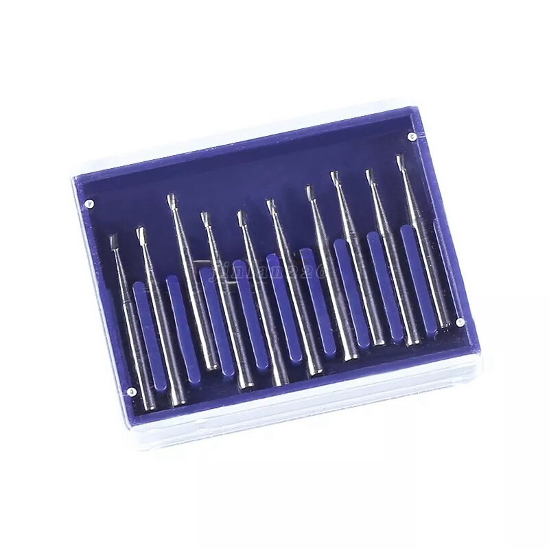 SANDENT Dental FG330 High Speed Carbide Burs Tungsten Steel 19mm