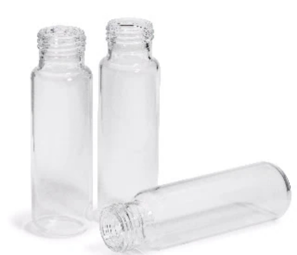 100 QTY Agilent 5188-2753 Vial Headspace, Clear, 20 ml, 23mm x 75mm *SEALED*