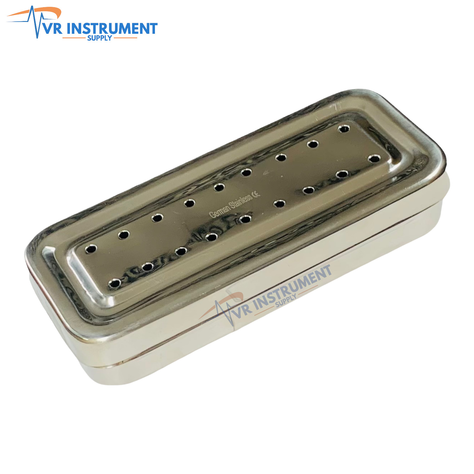 Instruments Box Perforated German Stainless CE 7X3X1.5 inch Surgical Instruments