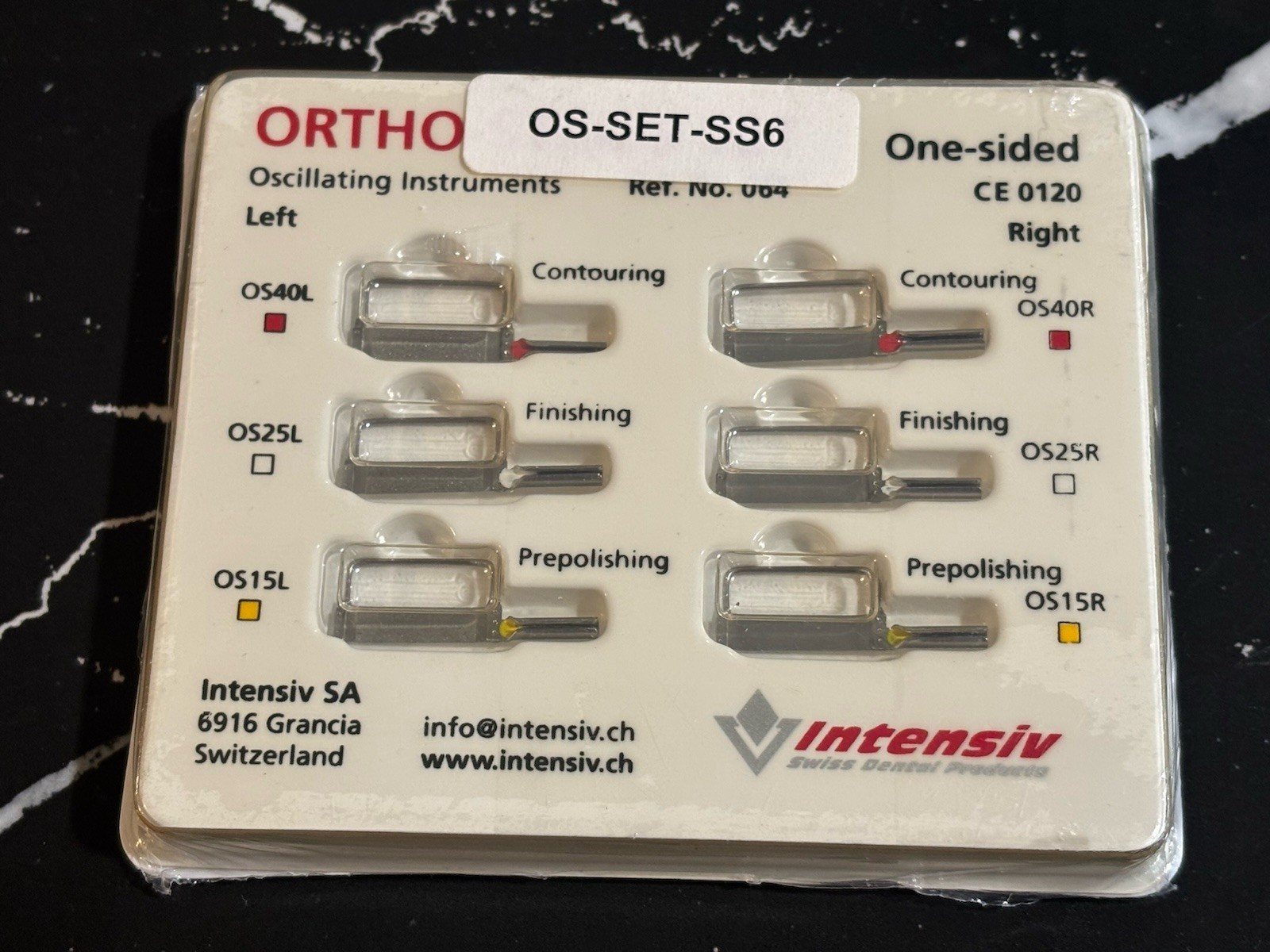Intensiv Ortho-Strips Diamond Strips for the EVA System Os-set-ss6 Dental