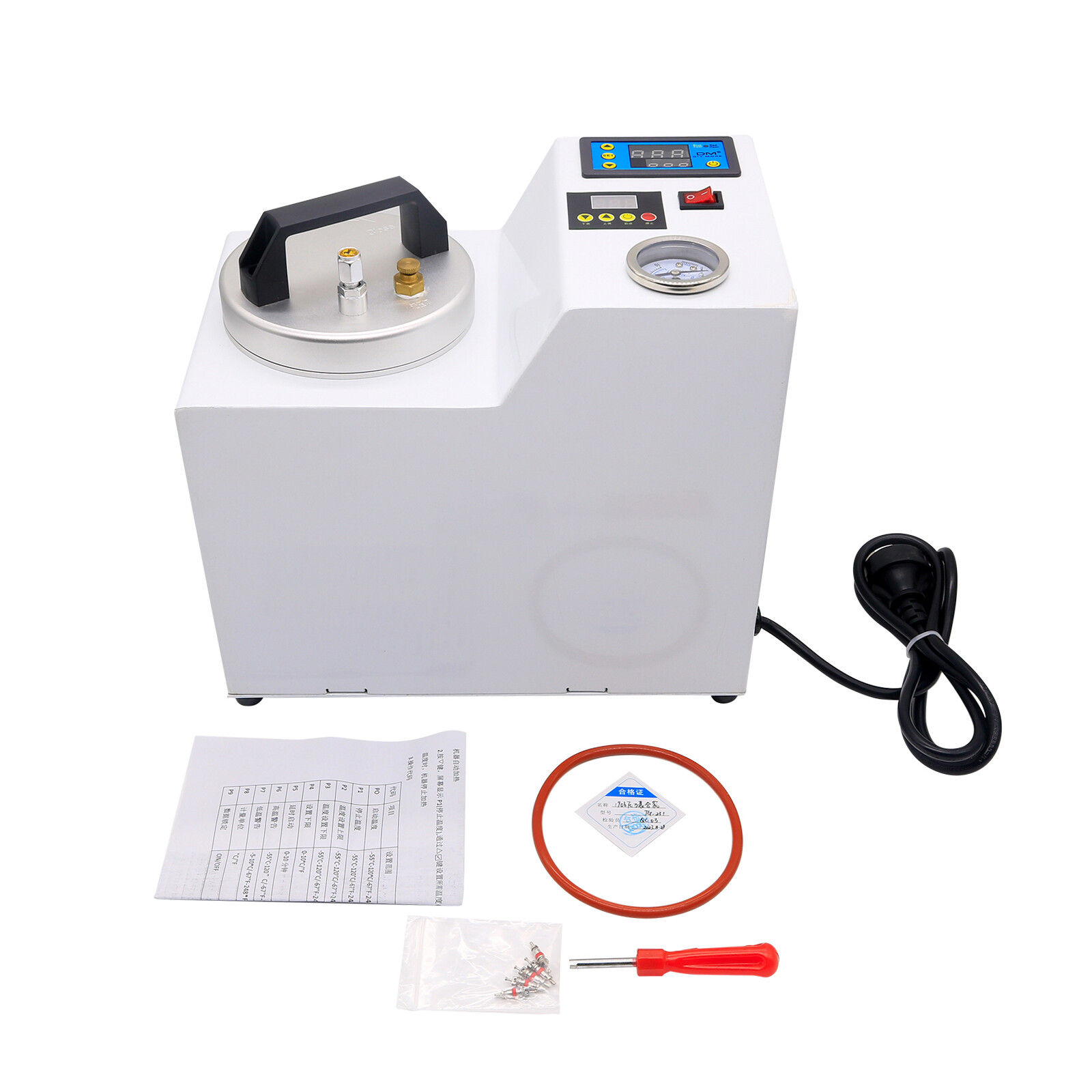 170W Dental Lab Automatic Polymerizer Digital Display Pressure Aggregator JG-231