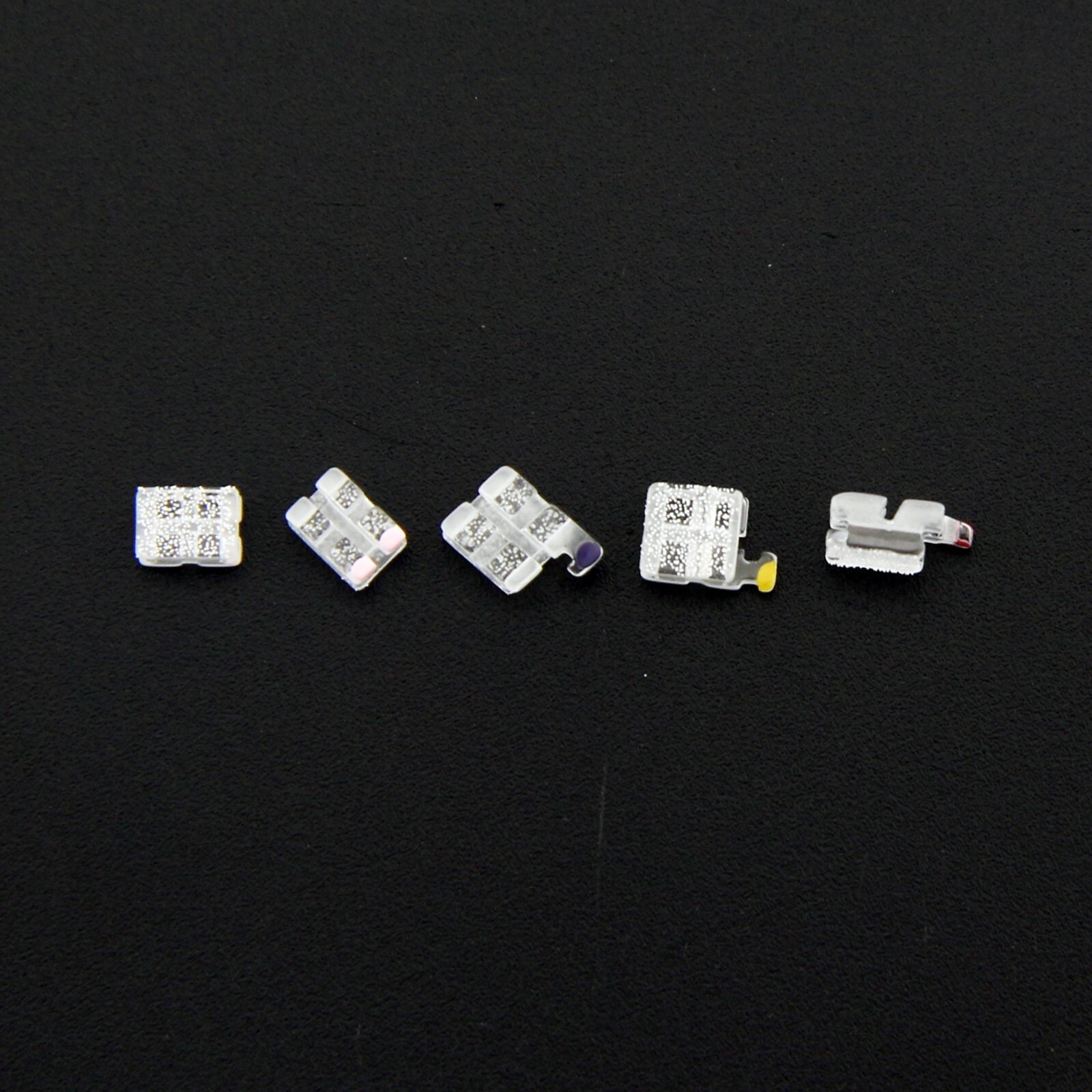 10X STAR ABSOLUTE Orthodontic Ceramic Sapphire Bracket Monocrystalline Roth 022