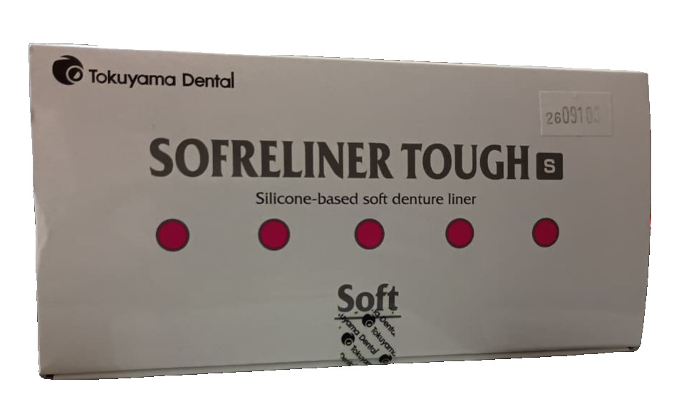 Tokuyama Sofreliner Tough Silicone Based Soft Denture Liner Chairside Reline
