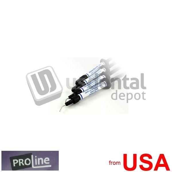 Pro-Blend Ultra Oh-Ca – LC Light Cure Liner Base 4 x 2g Syringe Kit & 20 200-001