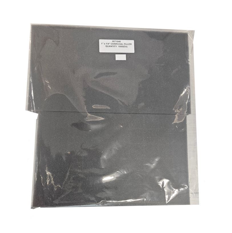 *1,000-Pieces* Keystone Foam Flex-Filler 1″ Square 0.25″ Thick Charcoal 9571040