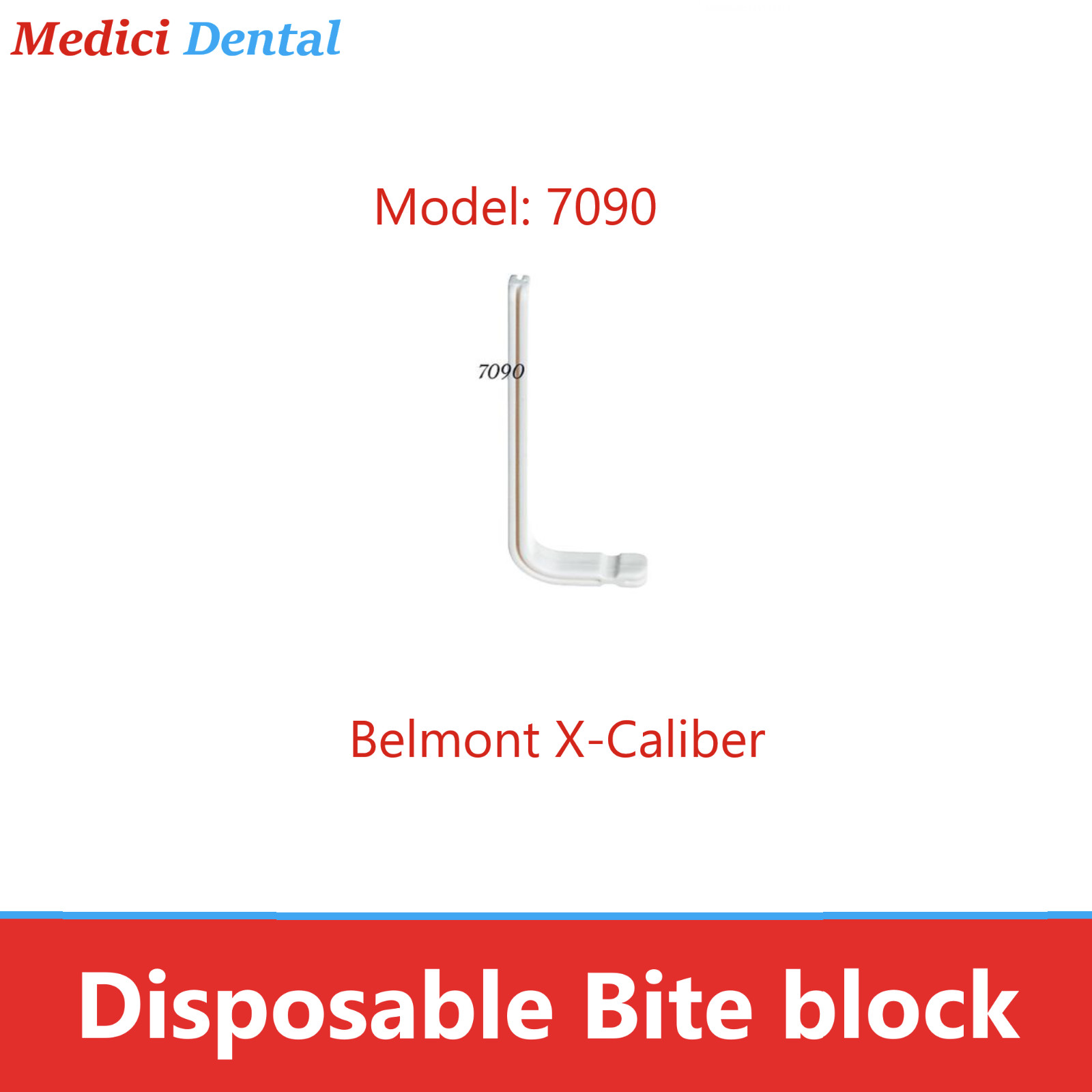 Dental X-Ray Machine Disposable Bite Blocks fits Instrumentarium, 100/Pkg, 7010
