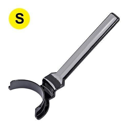 Dental Orthodontic Mouth Opener Lip Expander Upper/Lower Retractor Black 2 Size