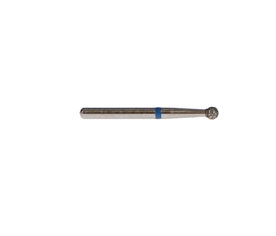 Mydent 801-018M Defend FG Friction Grip Medium Grit Round Diamond Burs 10/Pk