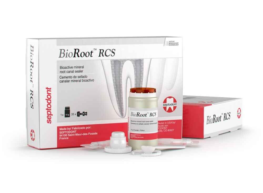 Dental Septodont BioRoot RCS Mineral-Based RC Sealer 15gm Powder