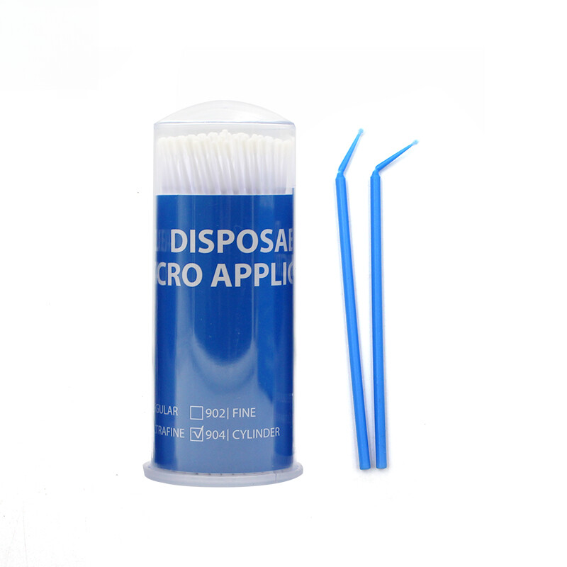100PCS Dental Materials Disposable Micro Brush Applicators Colorful Brush Beauty