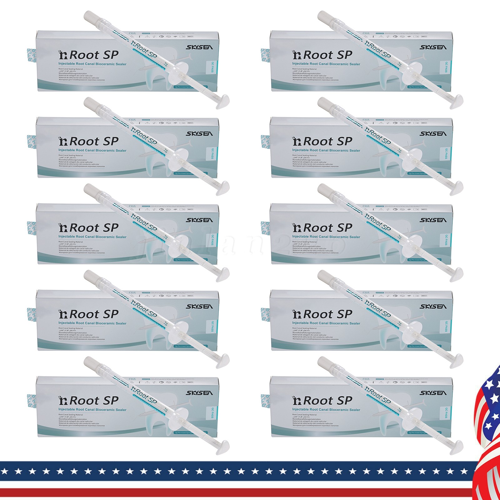 2g SP Dental Injectable Root Canal Bioceramic Sealer Endodontic Sealing Filling
