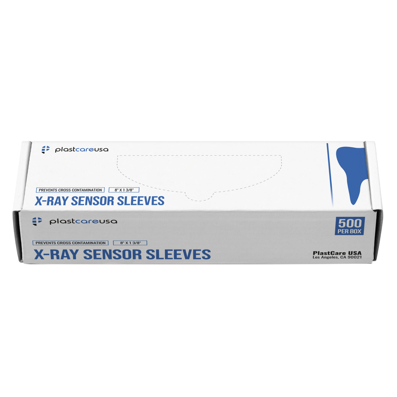3000 Disposable Plastic Digital X-Ray Sensor Cover Barrier Sleeves (8″ x 1 3/8″)