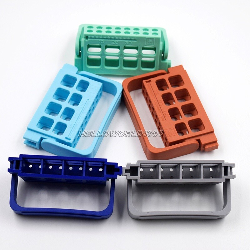 Dental Endo Root Canal Engine Hand File Dispenser Organizer Disinfection Holder