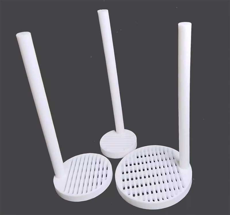 Chemical Resistant PTFE Cleaning Rack Laboratory Support for Glassware Beaker