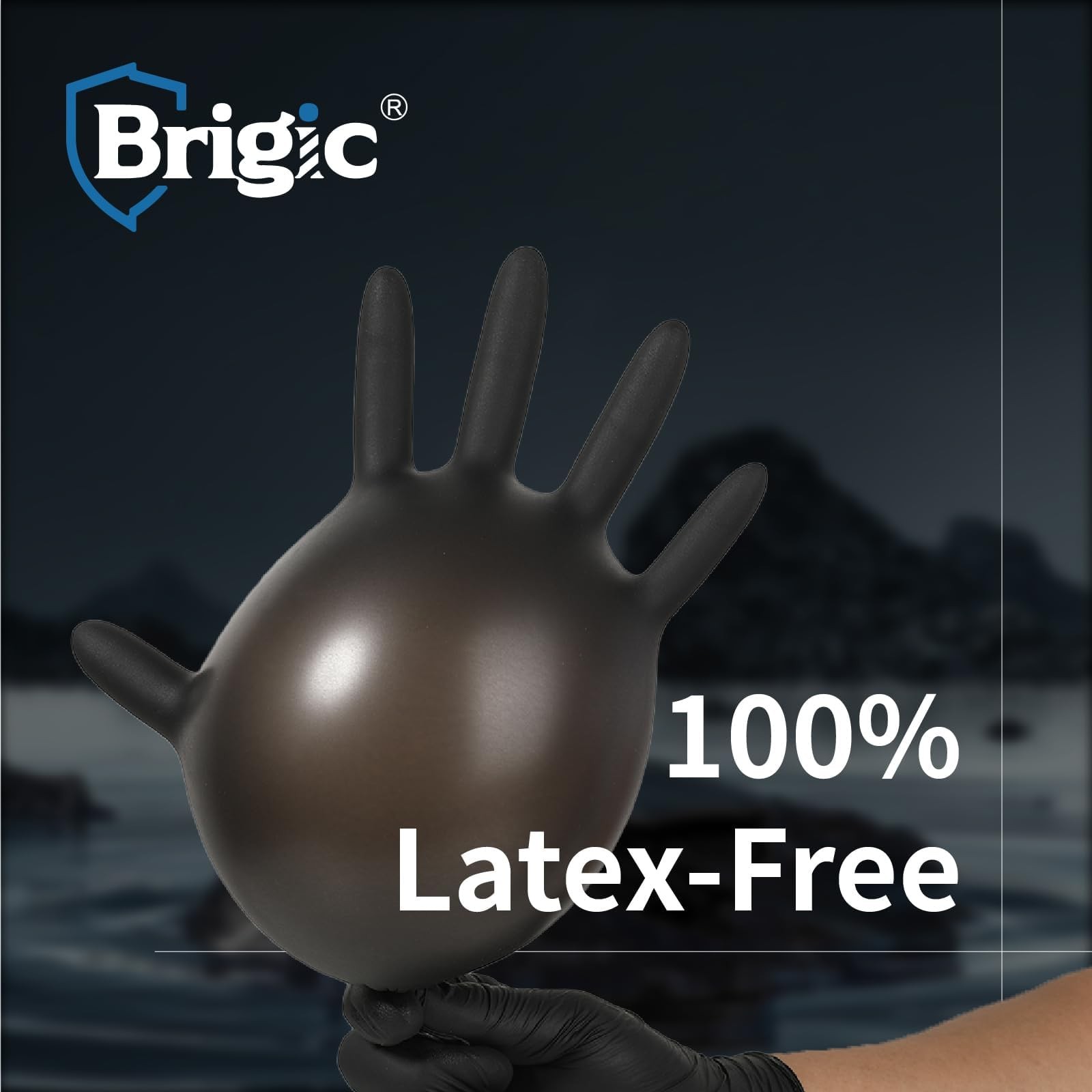 Disposable Nitrile Gloves, Textured Grip, 4mil, Lightweight, Slip-Resistant, …
