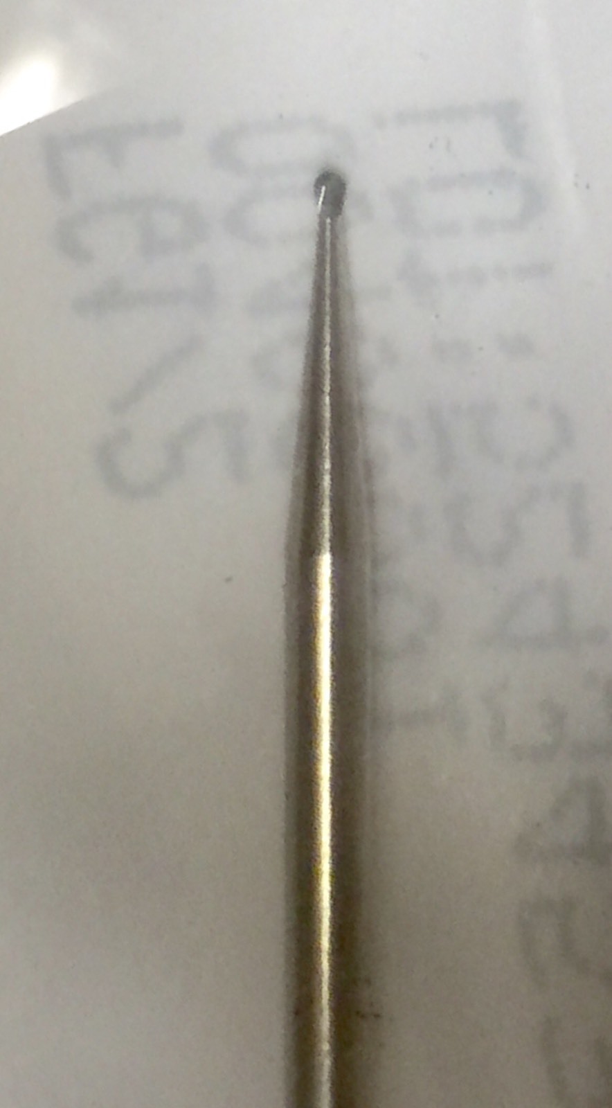 Fg 1/2 Carbide Burs 100/pk Made By Kerr. 0.6 mm Head Dia. Midwest Type.