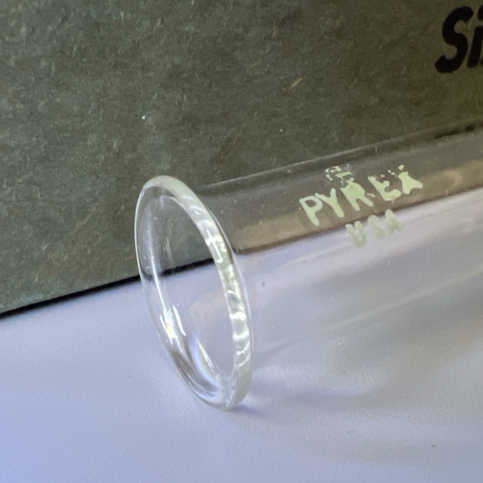 Vtg Pyrex 9800 Test Tubes Lot 13x100mm Glass Lab Ware 1 Full Box 1 Partial 116ct