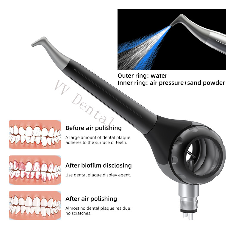 Dental Air Polisher Teeth Polishing Handpiece Hygiene Prophy Air Prophy Unit