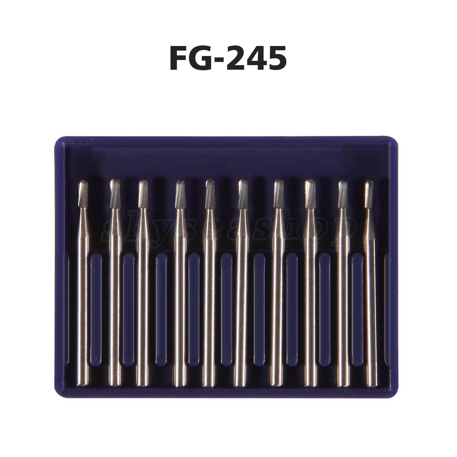 Dental Carbide Burs FG 245 Friction Grip Amalgam Prep Tungsten High Speed