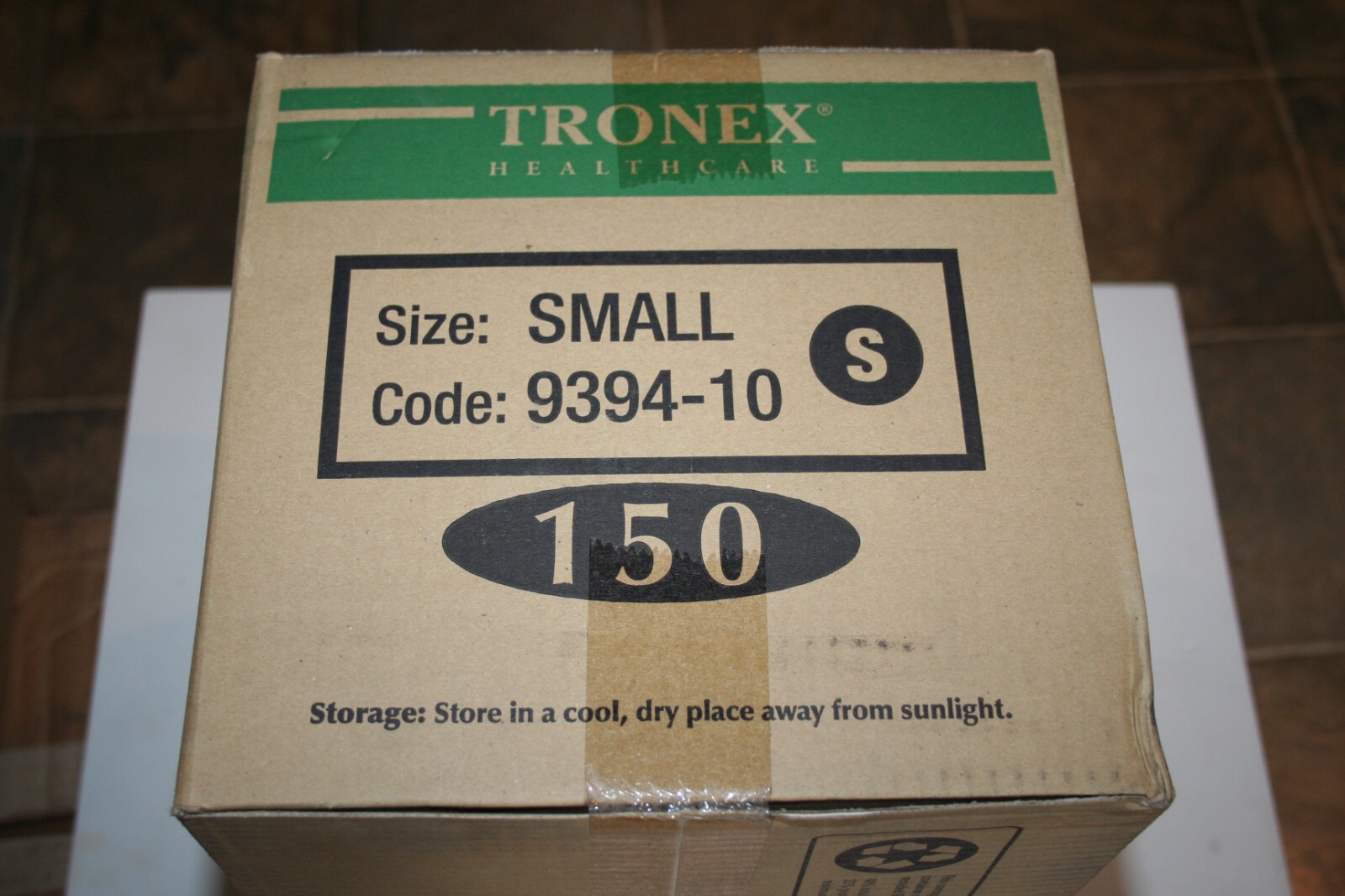 Tronex Chemo-Rated Nitrile Powder-Free Exam Gloves Case of 1500 Small