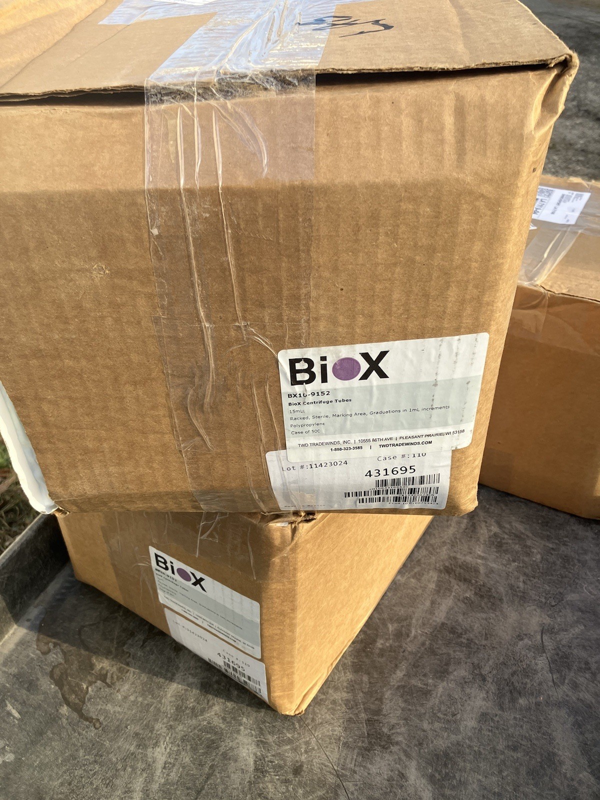 BX10-9152 15ml Bios Centrifuge Tubes